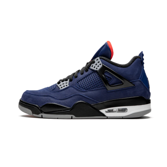 Nike Air Jordan 4 Retro Winter Loyal Blue AO2571-001 Black/Black-Black