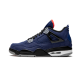 Nike Air Jordan 4 Retro Winter Loyal Blue AO2571-001 Black/Black-Black