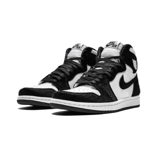 Nike Air Jordan 1 Retro High Og Panda Twist 555088-108 White/Black/Greyfog/Bleachedcoral