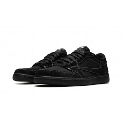 Air Jordan 1 Low Mens OG Travis Scott - Black Phantom DM7866-001 Reps Shoes