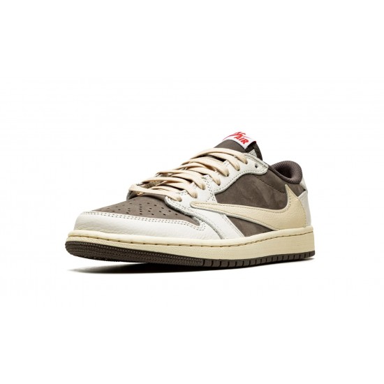 Air Jordan 1 Low Mens Travis Scott - Reverse Mocha DM7866-162 Reps Shoes