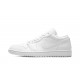 Air Jordan 1 Low Mens Triple White 553558-136 Reps Shoes