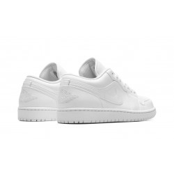 Air Jordan 1 Low Mens Triple White 553558-136 Reps Shoes