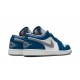 Air Jordan 1 Low Mens True Blue 553558-412 Reps Shoes