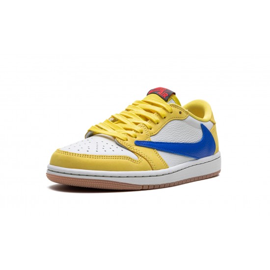 Air Jordan 1 Low Women Travis Scott - Canary DZ4137-700 Reps Shoes