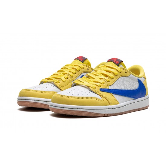 Air Jordan 1 Low Women Travis Scott - Canary DZ4137-700 Reps Shoes