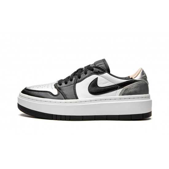 Air Jordan 1 Low Womens Elevate Silver Toe DQ8561-001 Reps Shoes