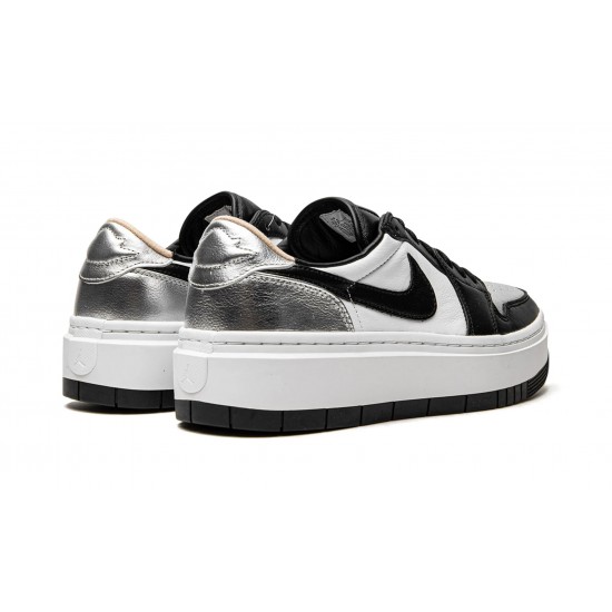 Air Jordan 1 Low Womens Elevate Silver Toe DQ8561-001 Reps Shoes