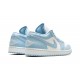 Air Jordan 1 Low Womens Ice Blue DC0774-141 Reps Shoes