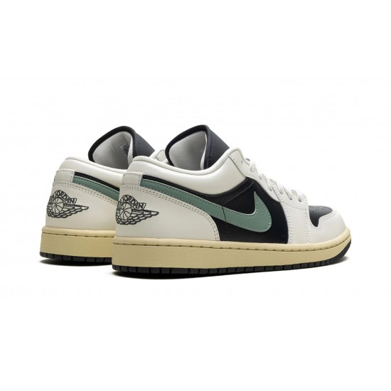 Air Jordan 1 Low Womens Jade Smoke DC0774-001 Reps Shoes