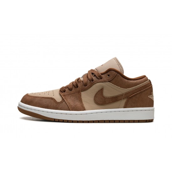 Air Jordan 1 Low Womens TanBrown FJ3453-200 Reps Shoes