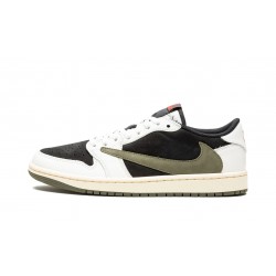 Air Jordan 1 Low Womens Travis Scott - Olive DZ4137-106 Reps Shoes