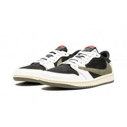 Air Jordan 1 Low Womens Travis Scott - Olive DZ4137-106 Reps Shoes