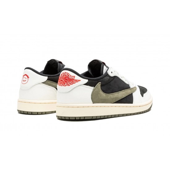 Air Jordan 1 Low Womens Travis Scott - Olive DZ4137-106 Reps Shoes