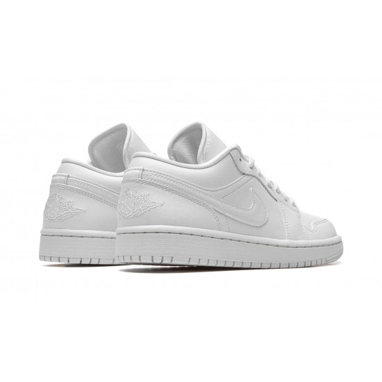 Air Jordan 1 Low Womens Triple White DV0990-111 Reps Shoes