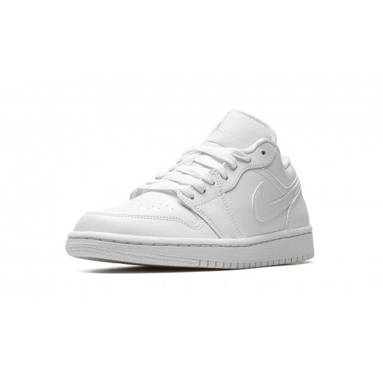 Air Jordan 1 Low Womens Triple White DV0990-111 Reps Shoes