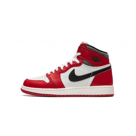 Air Jordan 1 HIGH OG GradeSchool Retro Chicago Lost and Found FD1437-612 Reps Shoes