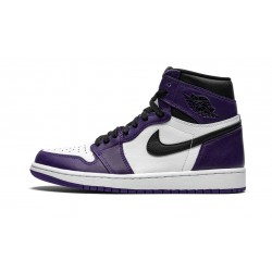 Air Jordan 1 High Mens Court Purple 2.0 555088-500 Reps Shoes