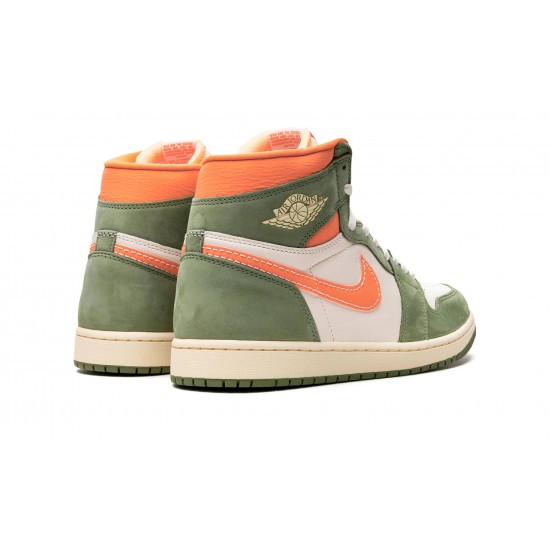 Air Jordan 1 High Mens Craft Celadon FB9934-300 Reps Shoes