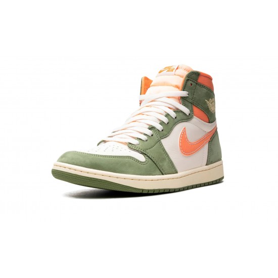 Air Jordan 1 High Mens Craft Celadon FB9934-300 Reps Shoes