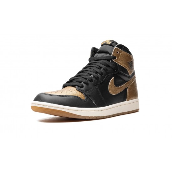 Air Jordan 1 High Mens Metallic Gold DZ5485-071 Reps Shoes