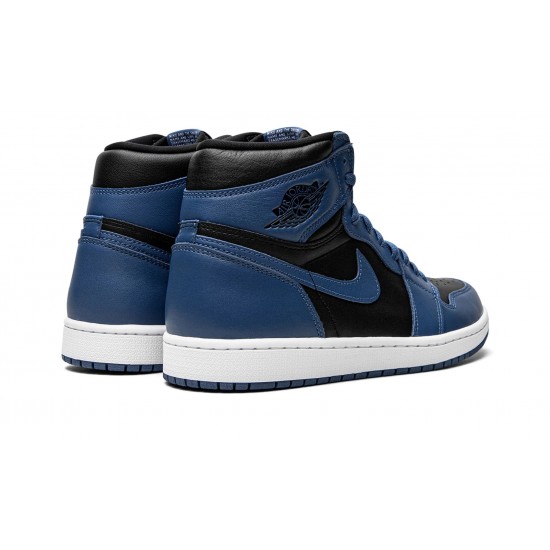 Air Jordan 1 High Mens OG Dark Marina Blue 555088-404 Reps Shoes