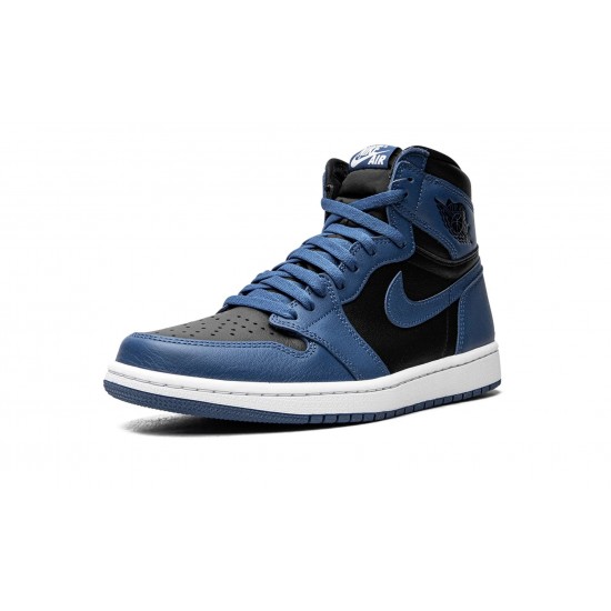 Air Jordan 1 High Mens OG Dark Marina Blue 555088-404 Reps Shoes