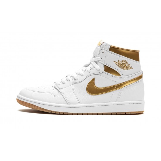 Air Jordan 1 High Womens Metallic Gold FD2596-107 Reps Shoes