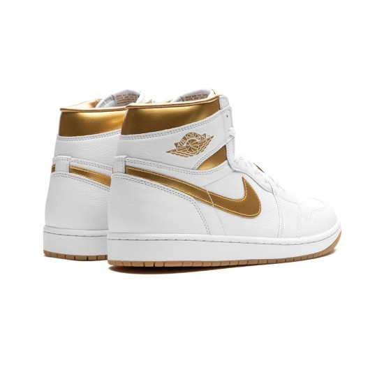 Air Jordan 1 High Womens Metallic Gold FD2596-107 Reps Shoes