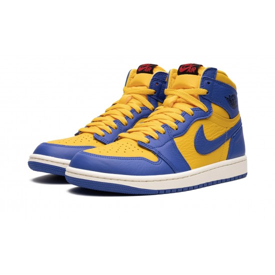 Air Jordan 1 High Womens Reverse Laney FD2596-700 Reps Shoes