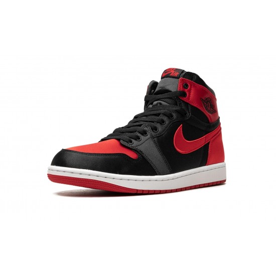 Air Jordan 1 High Womens Satin Bred FD4810-061 Reps Shoes