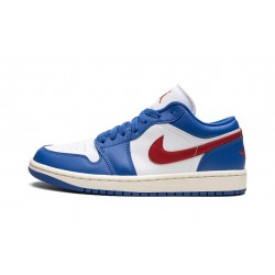 Air Jordan 1 Low Womens Sport Blue DC0774-416 Reps Shoes