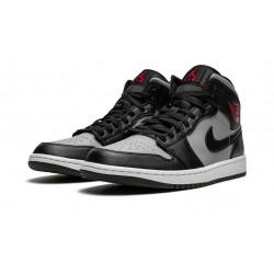 Air Jordan 1 Mid Mens Shadow Red 554724-096 Reps Shoes