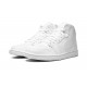 Air Jordan 1 Mid Mens Triple White 554724-136 Reps Shoes