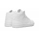 Air Jordan 1 Mid Mens Triple White 554724-136 Reps Shoes