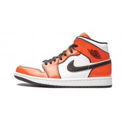 Air Jordan 1 Mid Mens Turf Orange DD6834-802 Reps Shoes