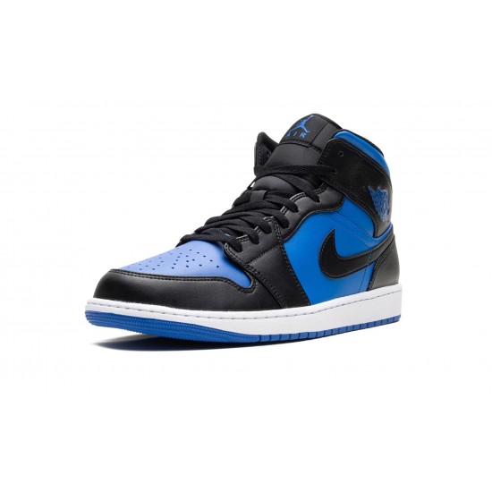 Air Jordan 1 Mid Mens Varsity Royal DQ8426-042 Reps Shoes