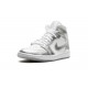 Air Jordan 1 Mid Womens SE Metallic Silver FN5031-100 Reps Shoes