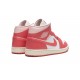 Air Jordan 1 Mid Womens Strawberries And Cream BQ6472 186 Reps Shoes