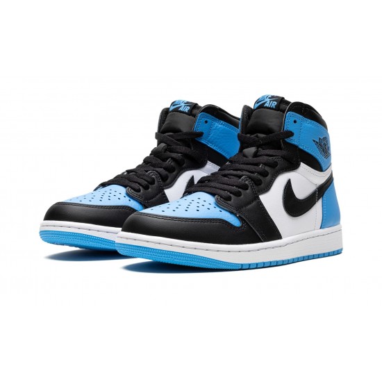 Air Jordan 1 Retro High Mens OG UNC Toe DZ5485-400 Reps Shoes