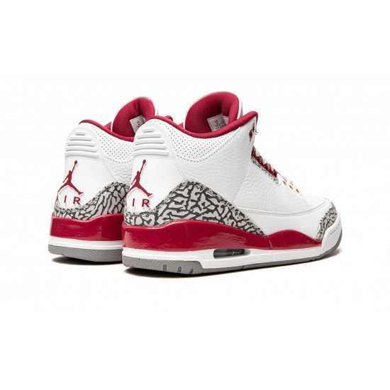 Air Jordan 3 Mens Cardinal CT8532-126 Reps Shoes