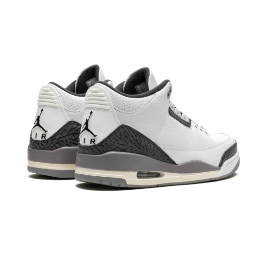 Air Jordan 3 Mens Cement Grey CT8532-106 Reps Shoes