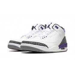 Air Jordan 3 Mens Dark Iris CT8532-105 Reps Shoes