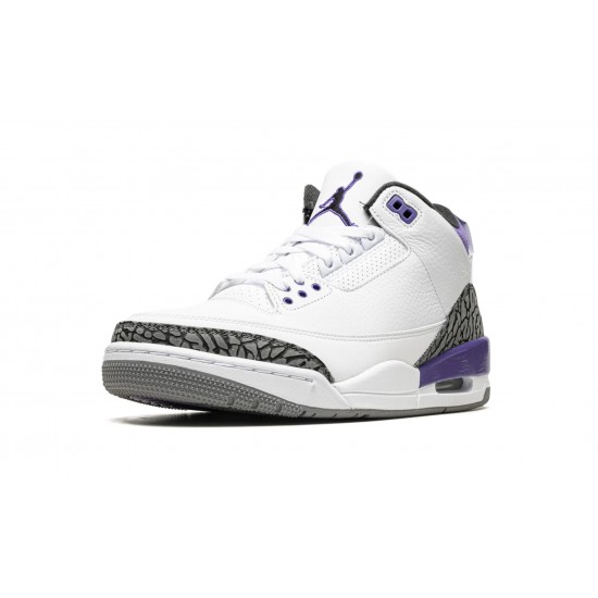 Air Jordan 3 Mens Dark Iris CT8532-105 Reps Shoes