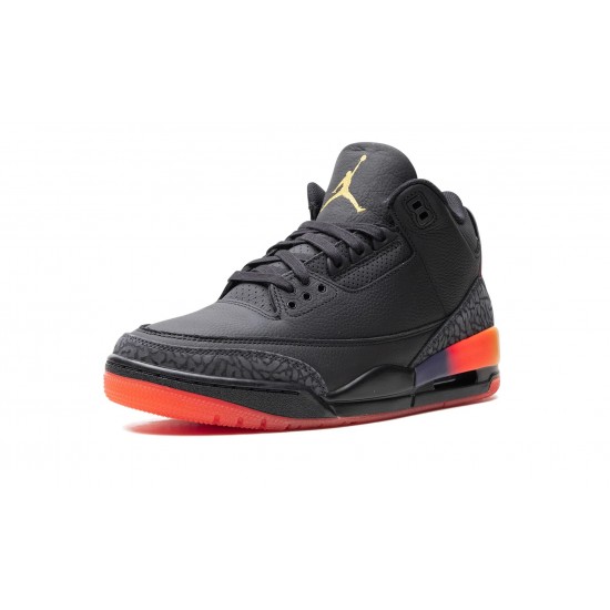 Air Jordan 3 Mens J Balvin - Rio FN0344-001 Reps Shoes