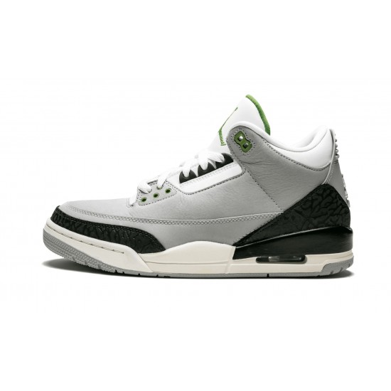 Air Jordan 3 Mens Retro Chlorophyll 136064-006 Reps Shoes