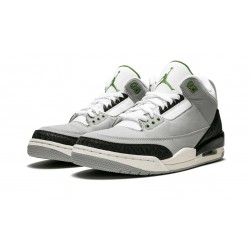 Air Jordan 3 Mens Retro Chlorophyll 136064-006 Reps Shoes