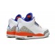 Air Jordan 3 Mens Retro Knicks 136064-148 Reps Shoes