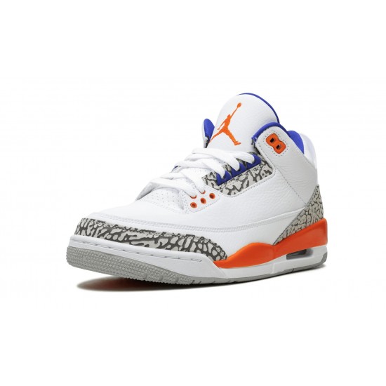 Air Jordan 3 Mens Retro Knicks 136064-148 Reps Shoes