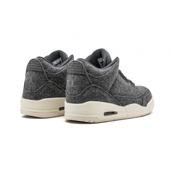 Air Jordan 3 Mens Retro Wool 854263-004 Reps Shoes